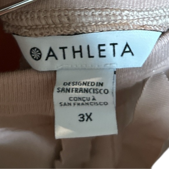 NWOT - Athleta Balance Jogger - Mocha Latte Pink - Size 3X - Picture 4 of 5